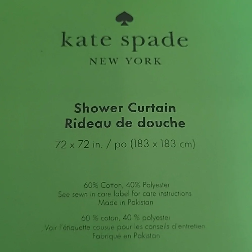 Kate Spade Shower Curtain